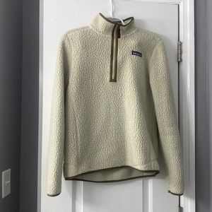 Patagonia quarter zip fleece size M